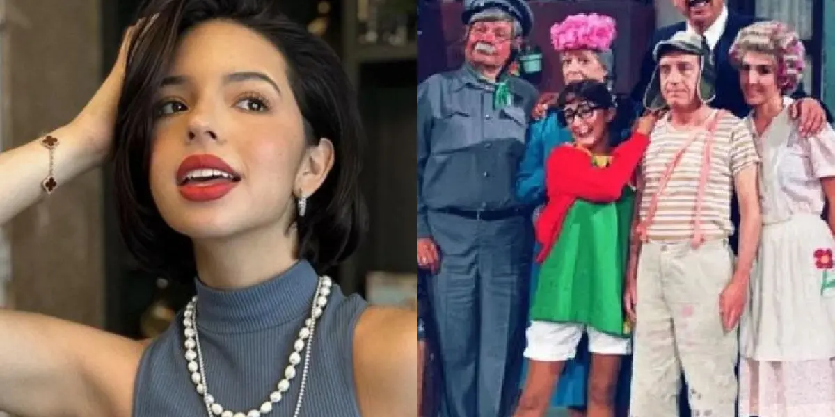 Ángela Aguilar sin querer queriendo rindió homenaje a dos personajes de El Chavo del 8