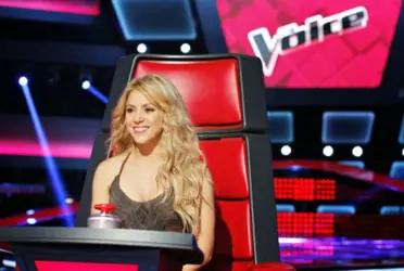 Descubre lo que cobró Shakira por ser coach en el programa musical “La voz”