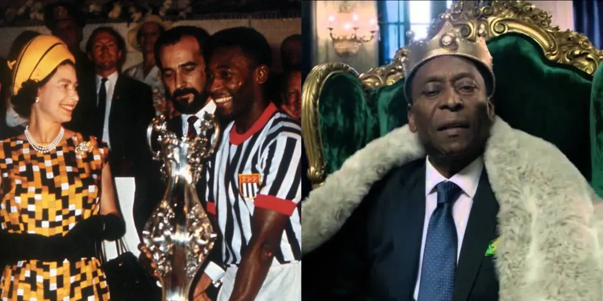 El día que Pelé fue coronado por la Reina de Inglaterra por su impecable labor dentro de las canchas ha sido olvidado por muchos.