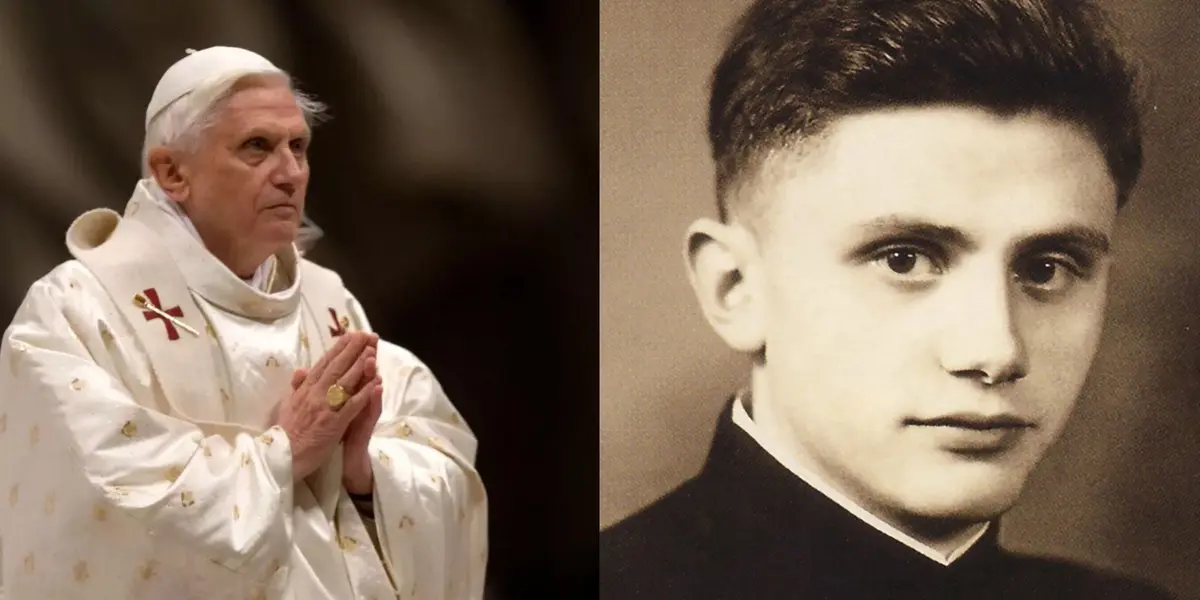 El papa emérito tuvo una vida completamente distinta en su juventud; su historia de vida es sorprendente. 