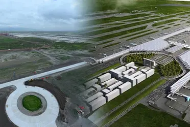 Esta nueva terminal aérea complementará al Aeropuerto Internacional de la Ciudad de México y aunque Santa Lucía sólo operará 6 vuelos el día de su inauguración,