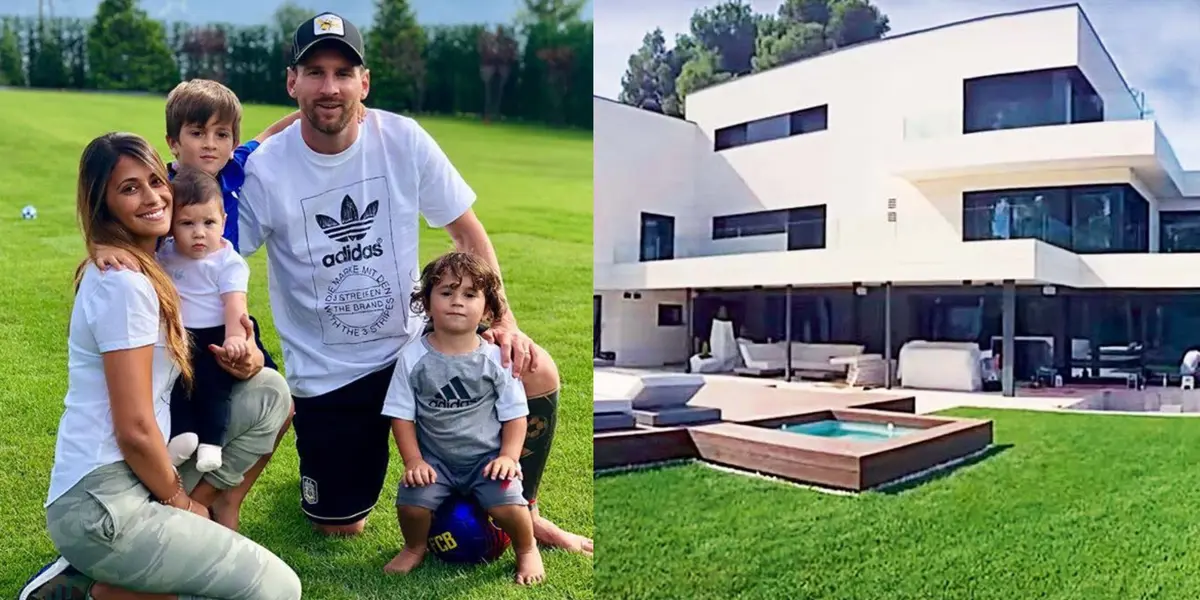 Lionel Messi acaba de regresar a su natal Argentina. La mansión del futbolista, ubicada en Rosario, está llena de espacios inimaginables. 