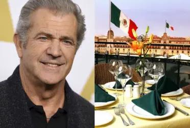 Mel Gibson, actor, director y productor de cine, ha visitado México más de una vez, estos son los restaurantes que el actor ama visitar. 