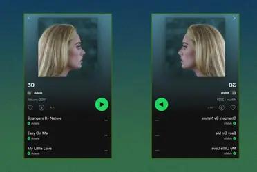  
Tras el lanzamiento de 30, el último  álbum de la cantante Adele, que representa su regreso a la industria musical después de seis años, la británica hizo una petición a la plataforma musical Spotify