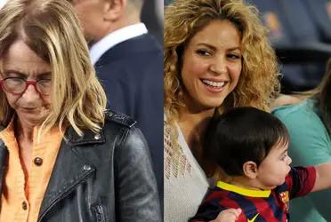 Tras el supuesto ataque de Shakira, la madre de Gerard Piqué aprovecha el viernes 13 para protegerse a ella y a su familia.