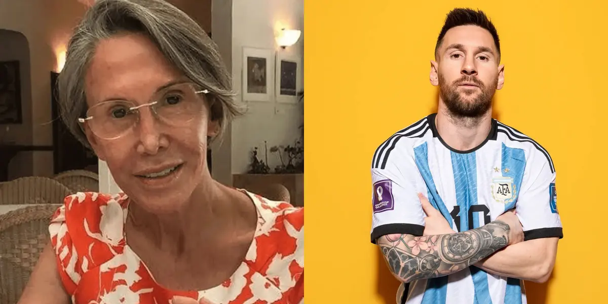 Una publicación de la esposa de Chespirito causó revuelo en redes sociales, pues confundió a su hijo con Lionel Messi.