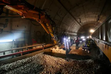 Hasta el momento se tiene un avance del 17.6 % en la sustitución de balasto