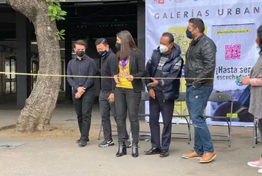 a Galería está ubicada en la Glorieta de los Insurgentes de la Ciudad de México, la galería Masculinidad-ES busca con imágenes y reflexiones “desmitificar roles y patrones patriarcales y arcaicos que infunden violencia de manera sistemática”.