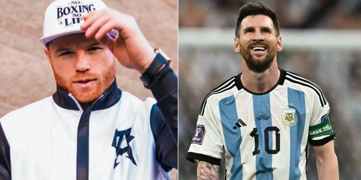 Canelo Álvarez explotó en contra de Messi olvidando que ambos pertenecen a una prestigiosa marca