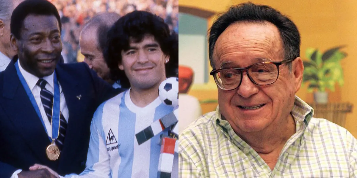 Chespirito era un apasionado del fútbol y tuvo un ídolo que no fue ni Pelé ni Maradona