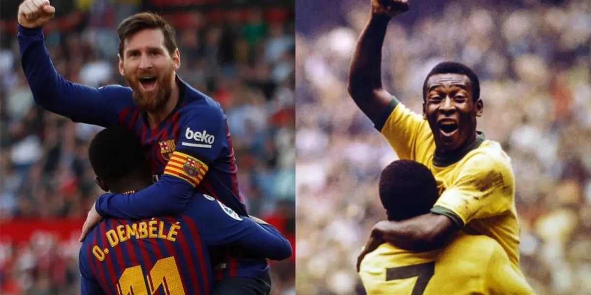 Conoce como Lionel Messi demostró que no quería a Pelé