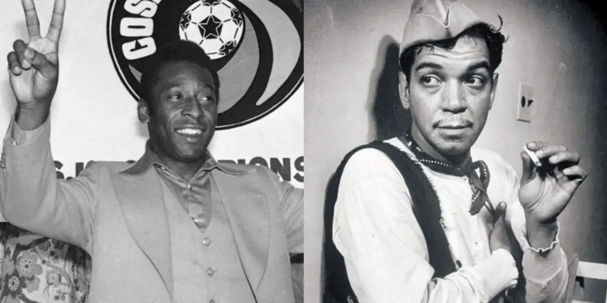 Conoce que fue lo que hizo que Pelé y Cantinflas se reunieran durante sus mejores años 