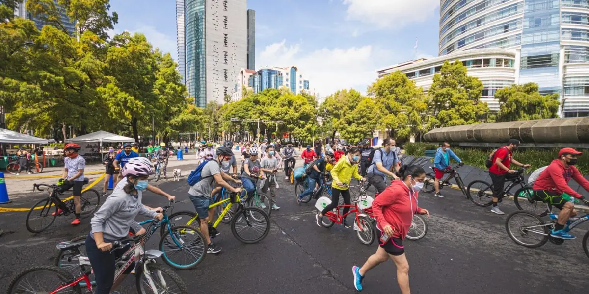  
Debido a las movilizaciones que habrá en el centro de la ciudad por la conmemoración del Día del trabajo, este domingo no habrá Paseo Dominical Muévete en Bici este domingo en Paseo de la Reforma,