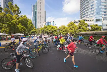  
Debido a las movilizaciones que habrá en el centro de la ciudad por la conmemoración del Día del trabajo, este domingo no habrá Paseo Dominical Muévete en Bici este domingo en Paseo de la Reforma,