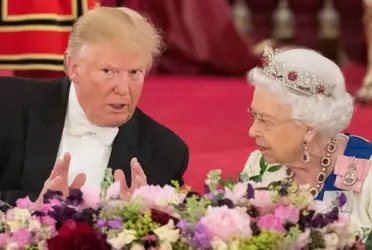 Descubre cual fue el mal rato que pasó la Reina Isabel II por culpa de Trump