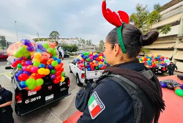 Esta edición se realizó en la unidad deportiva López Portillo, a donde Santa Claus llegó a bordo del helicóptero Zeus de la policía tapatía. 