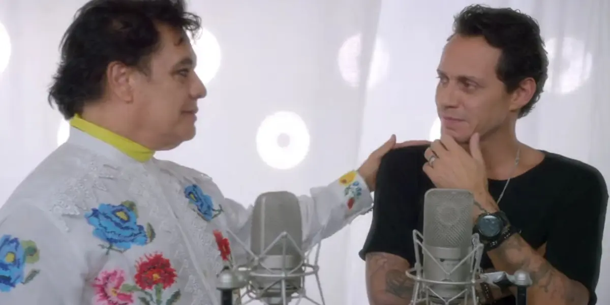 Juan Gabriel siempre fue bondadoso y así les agradecía a sus colegas una colaboración 