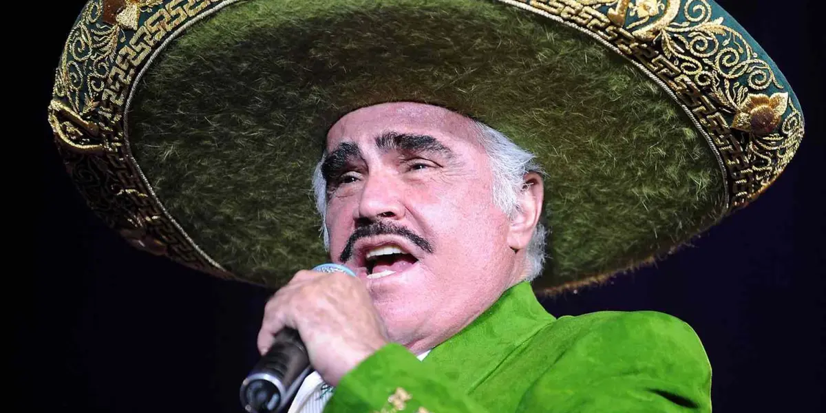 Vicente Fernández con 34 películas únicamente sólo apareció en una telenovela 